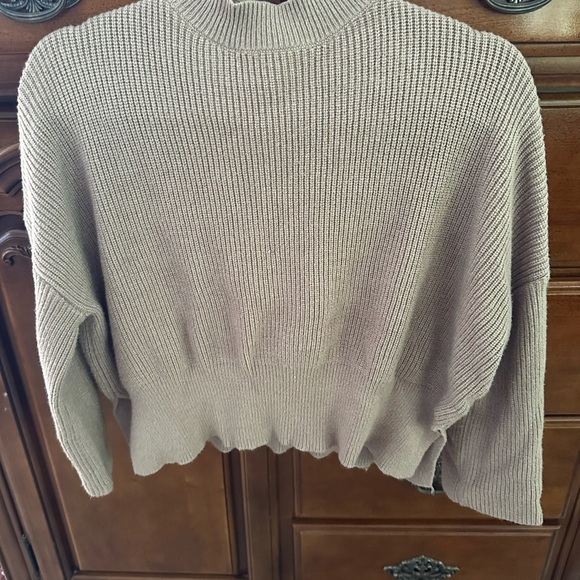 Women's Sincerely Jules Brown Crew Neck Sweater. - Picture 2 of 11